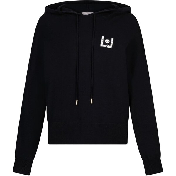 Liu Jo Sveter Better čierna / biela 65237666