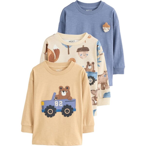 Next Tričko béžová / svetlobéžová / opálová / hnedá 65885266