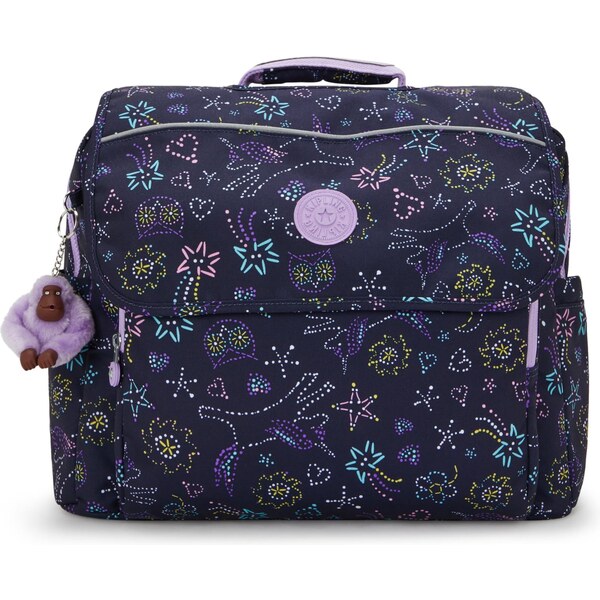 KIPLING Batoh Codie námornícka modrá / vodová / tmavofialová / 65882388