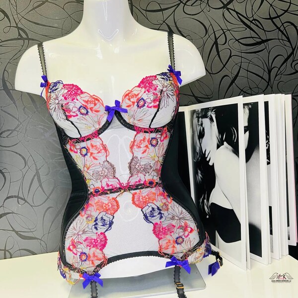 Agent Provocateur Zuri Basque Black/Multi 46575180