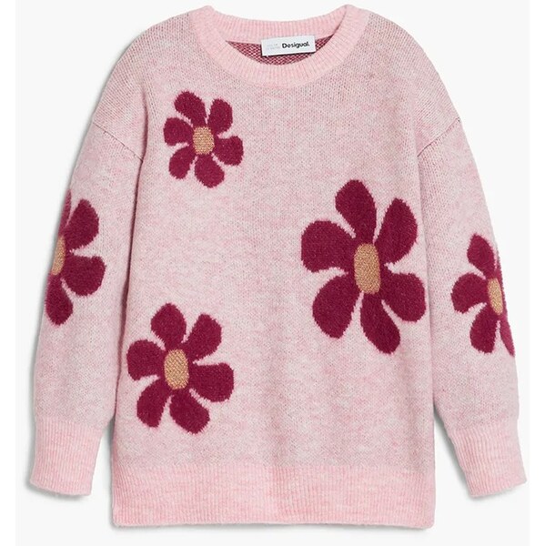 Detský sveter s prímesou vlny Desigual 64972123