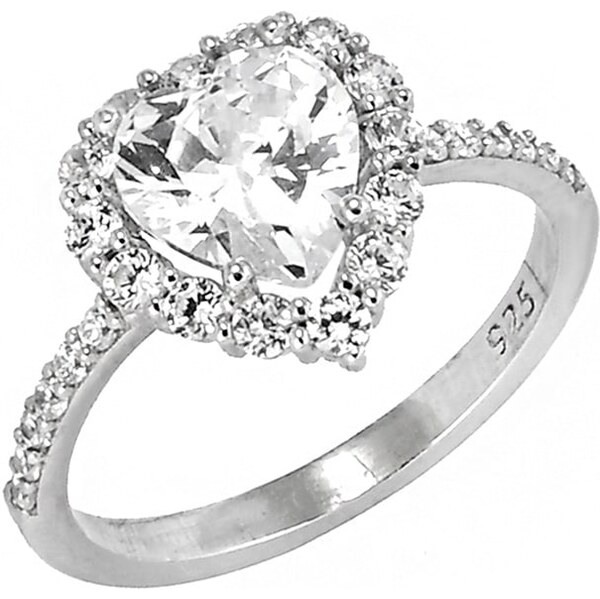 Strieborný prsteň Glare 978 65048903