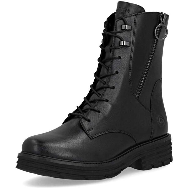 RIEKER Dámska členková obuv REMONTE D3A71-00 čierna W5 64962626