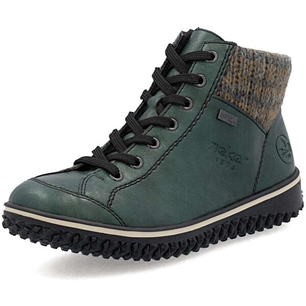 Dámska členková obuv RIEKER Z4243-55 zelená W5 64962650