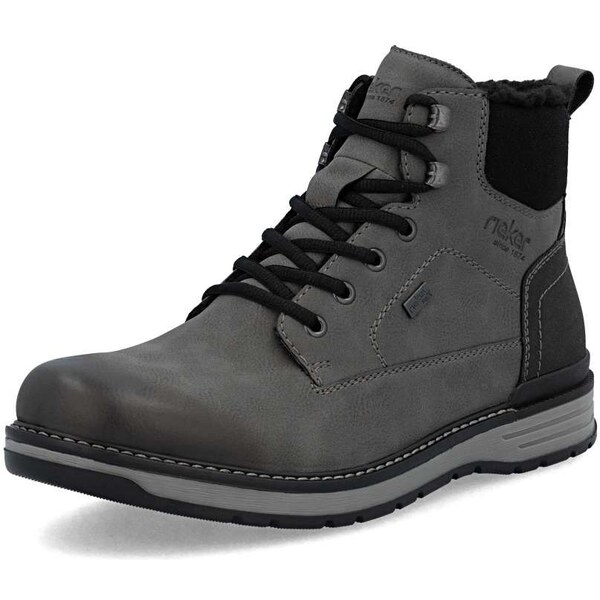 Pánska členková obuv RIEKER 39442-45 sivá W5 64962671