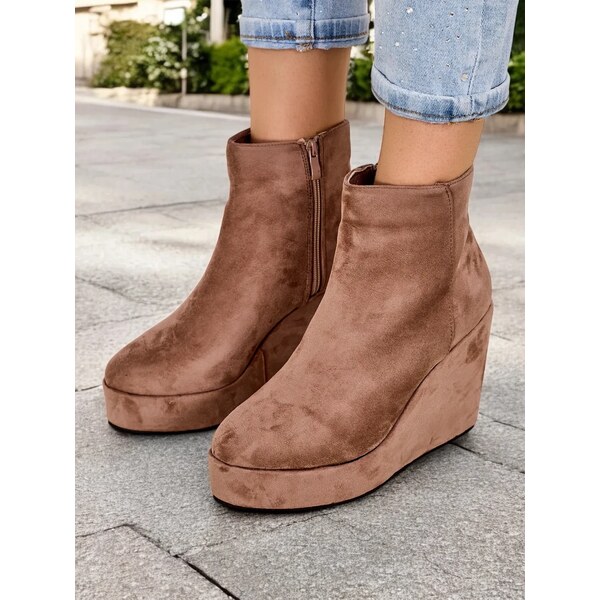 Resti Womens Wedge Boots Sieffa 64965879