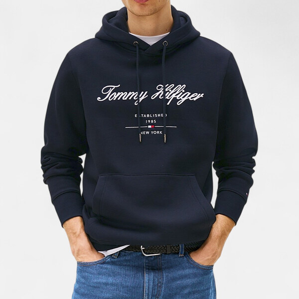 Pánská modrá mikina Tommy Hilfiger 56304 64963702