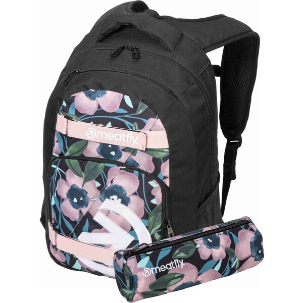 Meatfly batoh Exile Pink Flowers 24 L + PENÁL ZDARMA 65065539