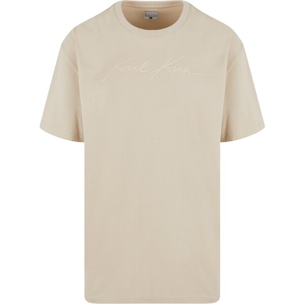Karl Kani Tričko krémová / kapučíno 65644617
