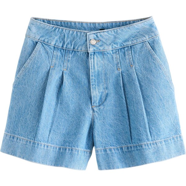 Next Plisované rifle modrá denim 65885051