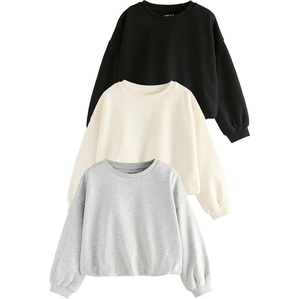 Next Sveter svetlosivá / čierna / biela ako vlna 65654280