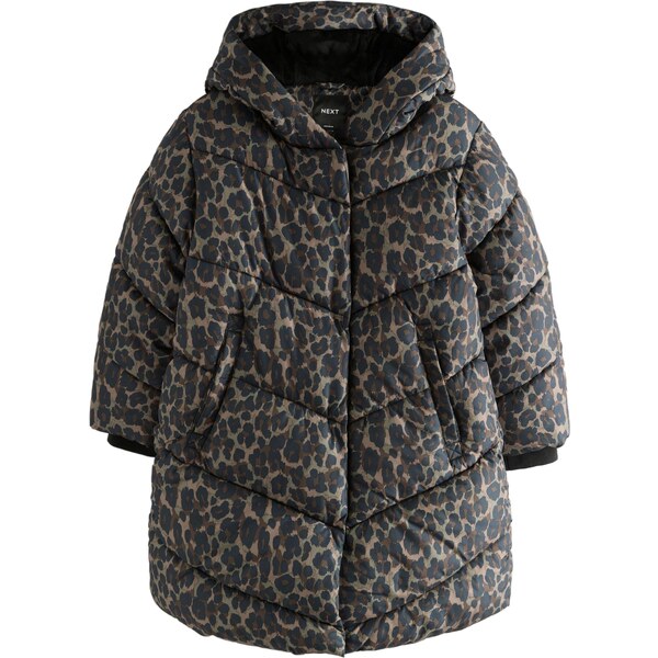 Next Kabát hnedá / čokoládová / sivá / čierna 65880471