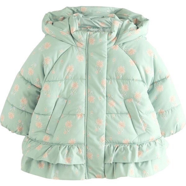 Next Kabát svetlozelená / orgovánová / koralová / lososová 65880931