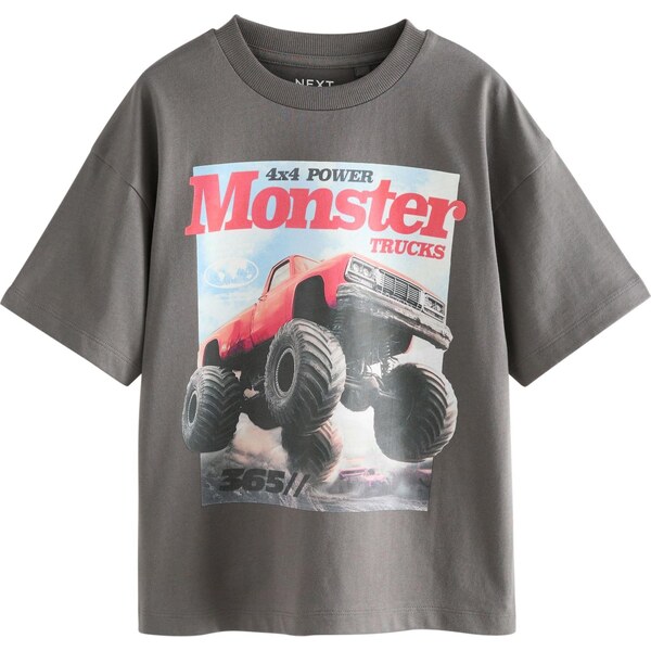 Next Tričko svetlomodrá / tmavosivá / červená / čierna 65881199