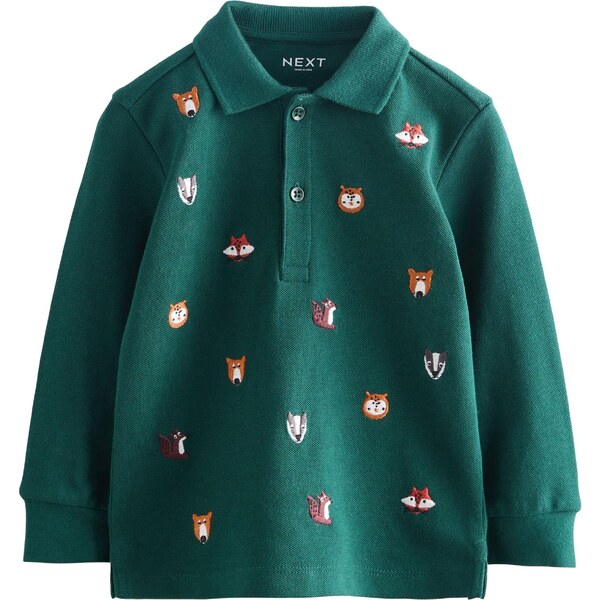 Next Tričko tmavosivá / zelená / tmavooranžová / biela 65881647