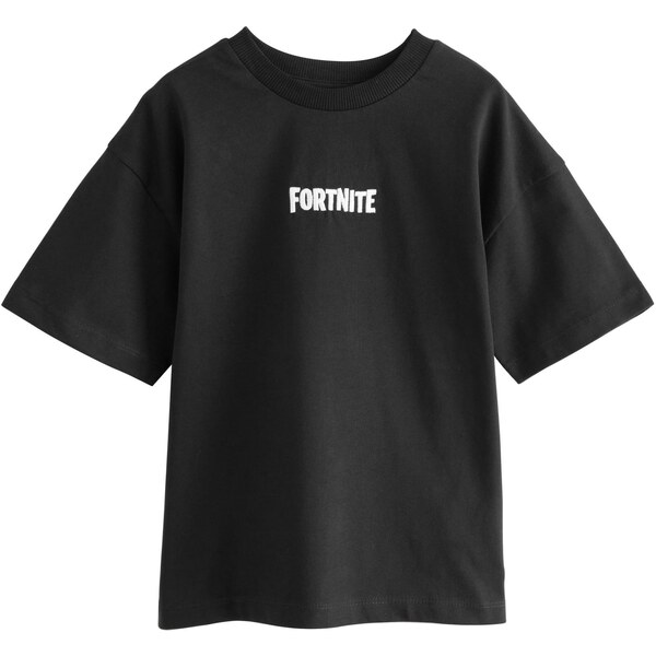 Next Tričko Fortnite vodová / hrdzavohnedá / čierna / biela 65884462
