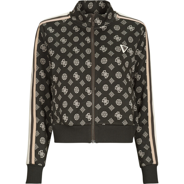 Guess Mikiny PEONY TAPED FULLZIP SWEATSHIRT Guess 64975822