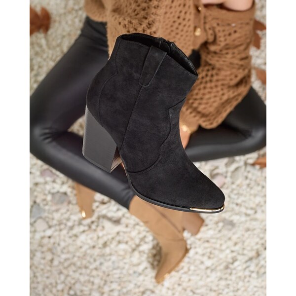 Resti Black womens insulated Diva Charms boots 64979093