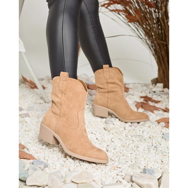 Resti Light brown womens insulated cowboy boots Bronco 64979096