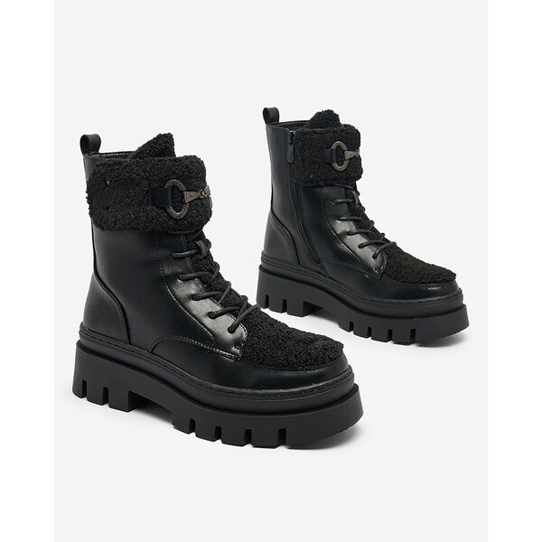 Resti Womens boots with sheepskin Faeltone 64979119