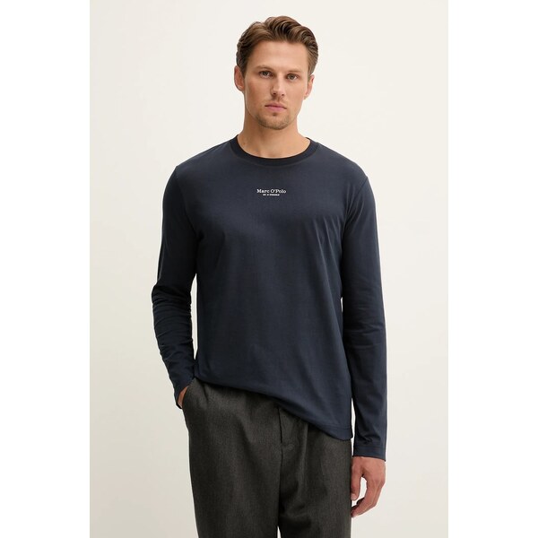 Bavlnené tričko s dlhým rukávom Marc OPolo 64976631