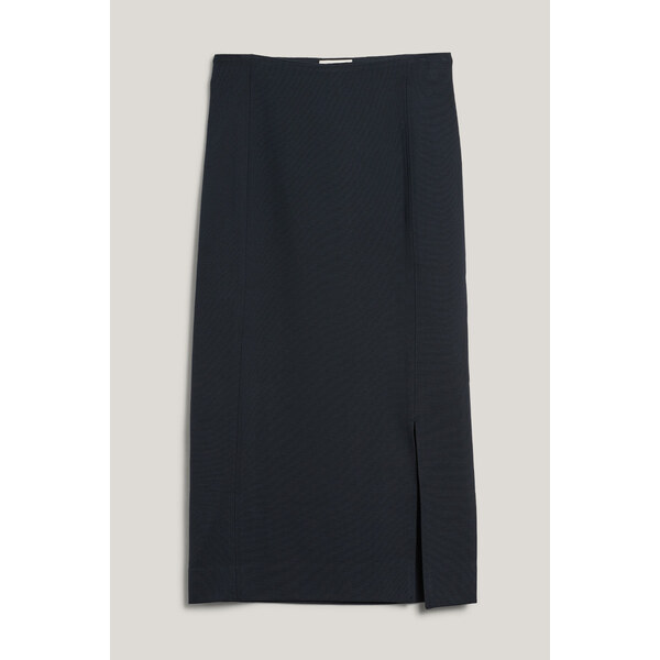SUKŇA GANT JERSEY PENCIL SKIRT BLACK 64944405