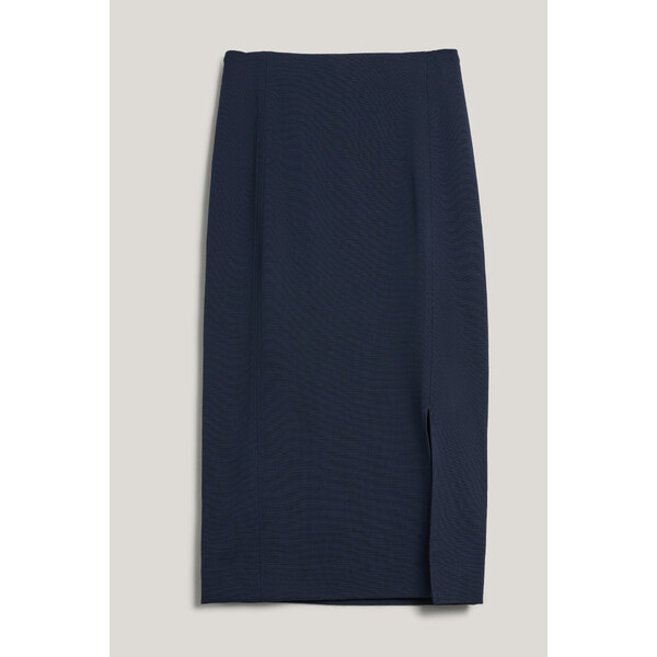 SUKŇA GANT JERSEY PENCIL SKIRT EVENING BLUE 64944406