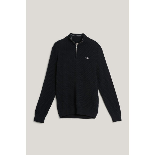 SVETER GANT MICRO TEXTURE HZ BLACK 64944466
