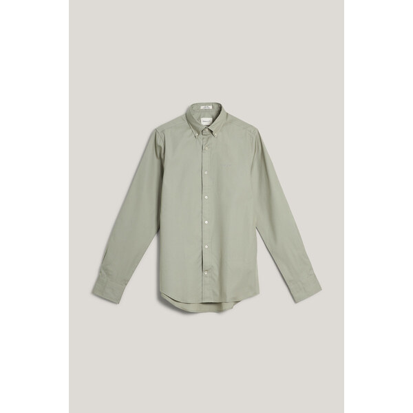 KOŠEĽA GANT SLIM PINPOINT OXFORD SHIRT FADED SAGE 64980707