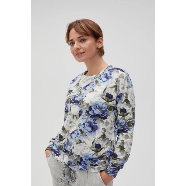 Marisse Womens Sweatshirt L-Bl-4606 Blue 64988813