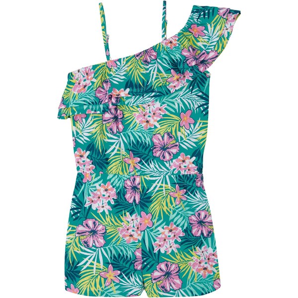 bonprix Overal s prestrihmi, z čistej bio bavlny, farba zelená 44733468