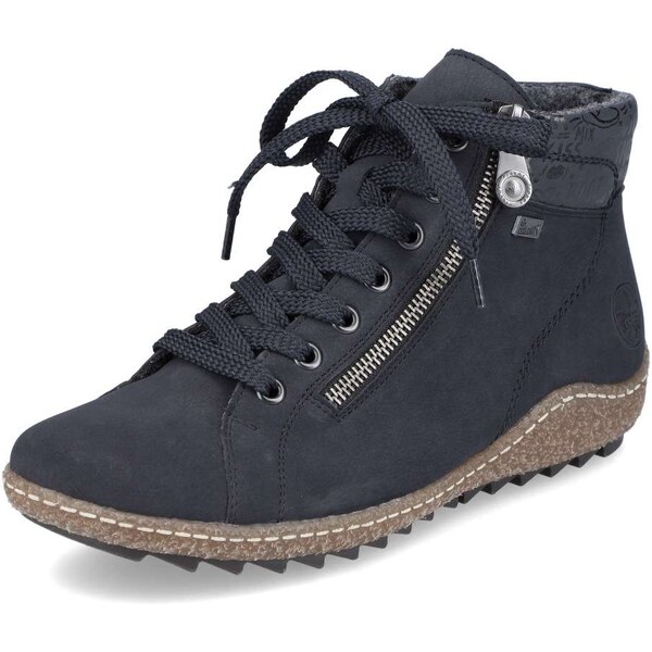 Dámska členková obuv RIEKER L7502-14 modrá W5 35111891