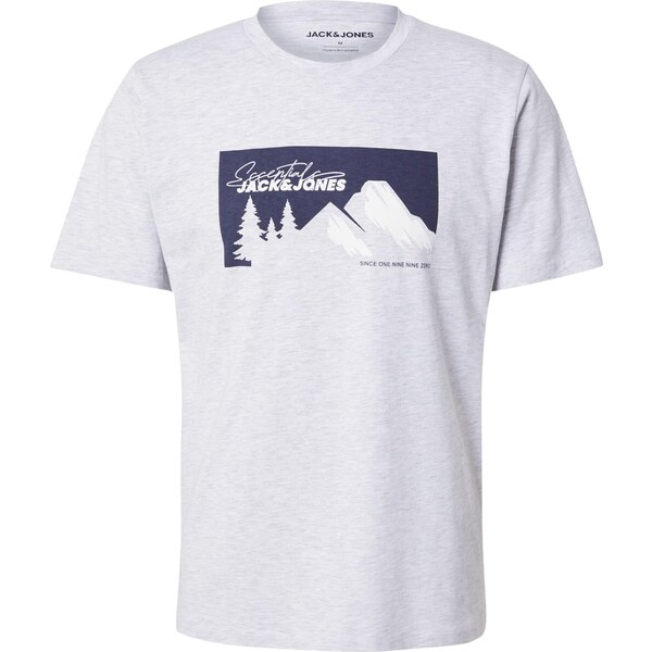 JACK & JONES Tričko JJSUN námornícka modrá / biela / biela melírovaná 64991563