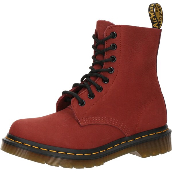 Dr. Martens Šnurovacie členkové čižmy 1460 Pascal červená 65121266