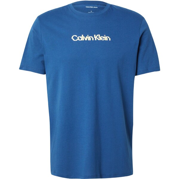 Calvin Klein Jeans Tričko Classic modrá / žltá / biela 64991575