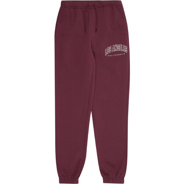 ONLY GIRLS Nohavice cyklaménová / biela 65887964