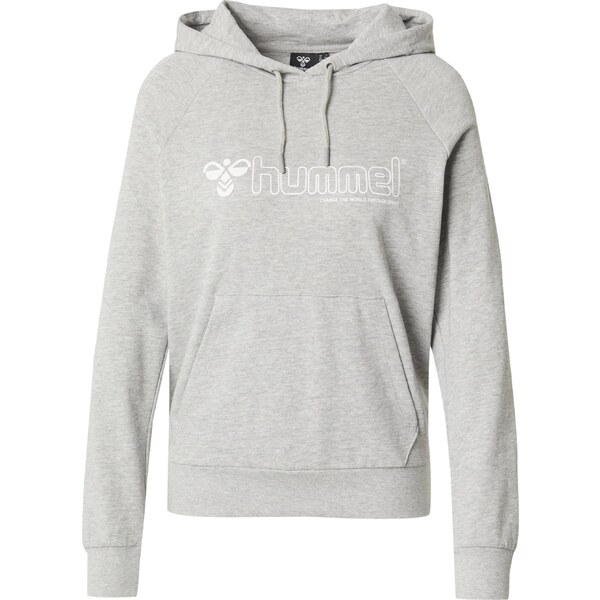 Hummel Športová mikina NONI 2.0 sivá melírovaná / biela 65414921