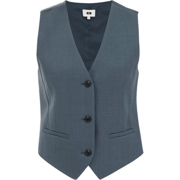 WE Fashion Vesta k obleku sivá 65658835