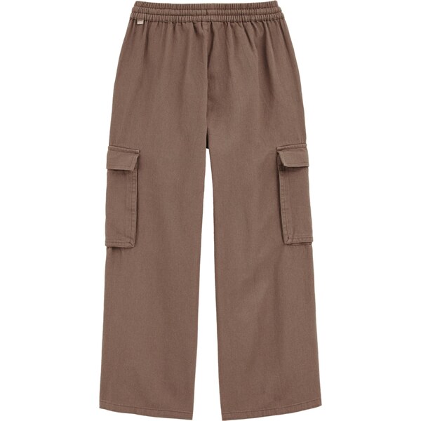 WE Fashion Nohavice čokoládová 65885883