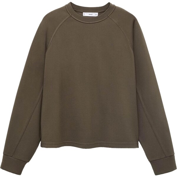 MANGO Mikina FLORIDA hnedá 65905807