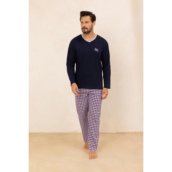 Regina 491 dlhé/r 2XL Z25/26 pánske pyžamo 65446966