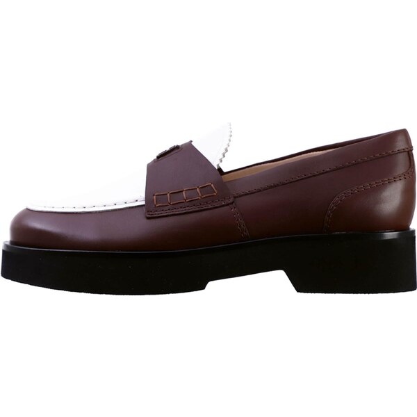 Högl Papuče JASON čokoládová / biela 64996255