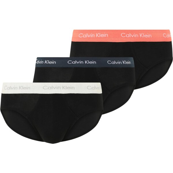 Calvin Klein Underwear Nohavičky námornícka modrá / lososová / čierna 64996881