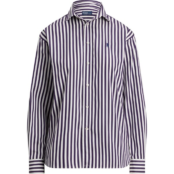 Polo Ralph Lauren Blúzka baklažánová / biela 64996869