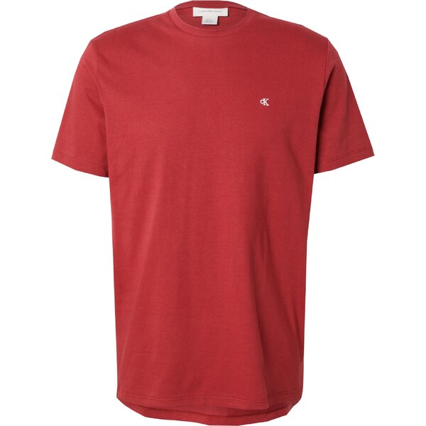 Calvin Klein Jeans Tričko CLASSIC červená / biela 64996871