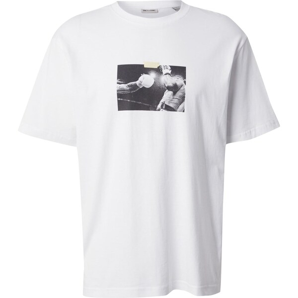 Only & Sons Tričko ONSPORTRA sivá / čierna / biela 64996921