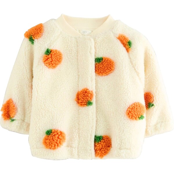 Next Prechodná bunda zelená / oranžová / biela 65654946
