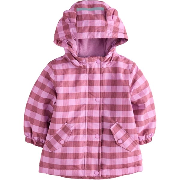 Next Prechodná bunda farba lesného ovocia / ružová 65655769