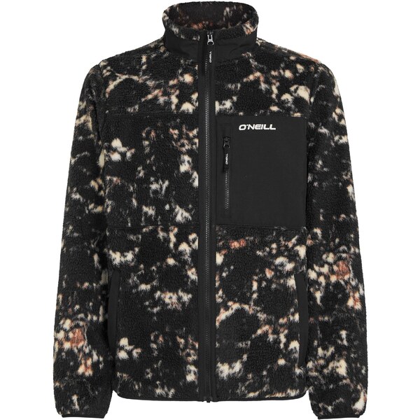 ONEILL Funkčná flisová bunda zmiešané farby / čierna 65190005
