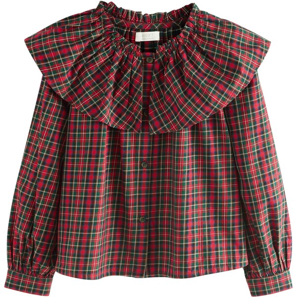 Next Blúzka zelená / červená / biela 65884564